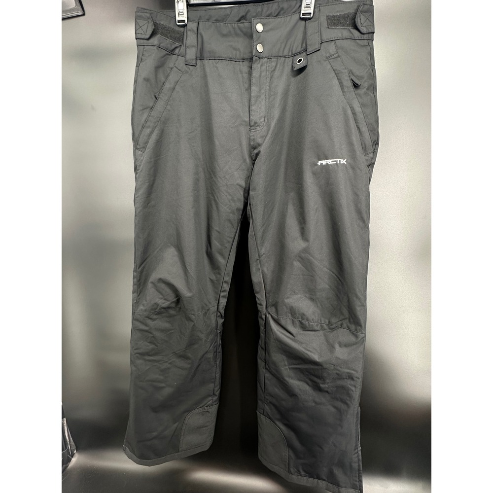 Arctix Black Insulated Snow Ski‎ Pants Adjustable Waist Winter Outdoor Size XL
